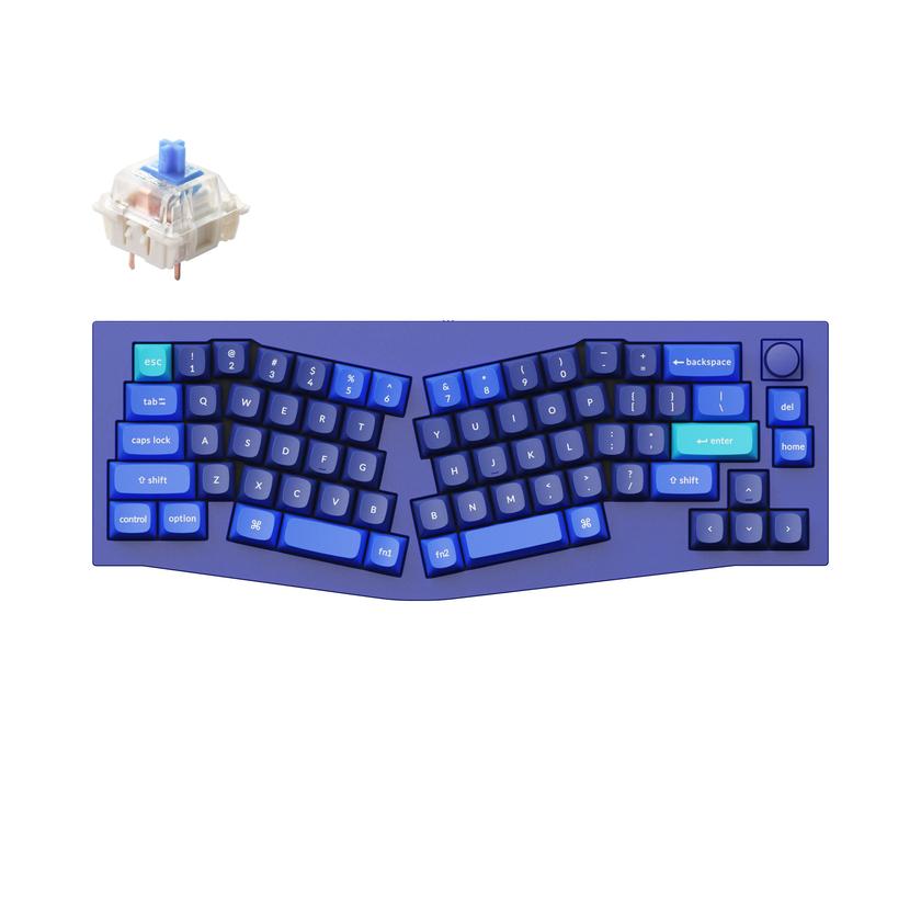 Keychron Q8 (Alice Layout) QMK Custom Mechanical Keyboard Best Seller