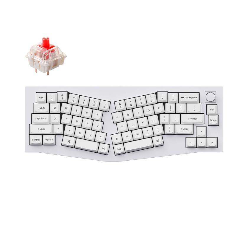 Keychron Q8 (Alice Layout) QMK Custom Mechanical Keyboard Best Seller