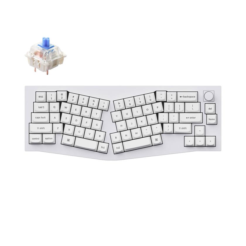 Keychron Q8 (Alice Layout) QMK Custom Mechanical Keyboard Best Seller