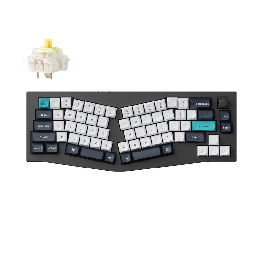 Keychron Q8 Max (Alice Layout) QMK/VIA Wireless Custom Mechanical Keyboard Best Buy