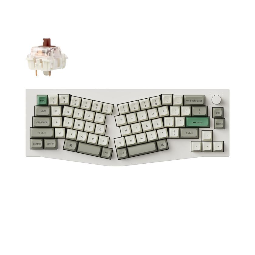 Keychron Q8 Max (Alice Layout) QMK/VIA Wireless Custom Mechanical Keyboard Best Buy