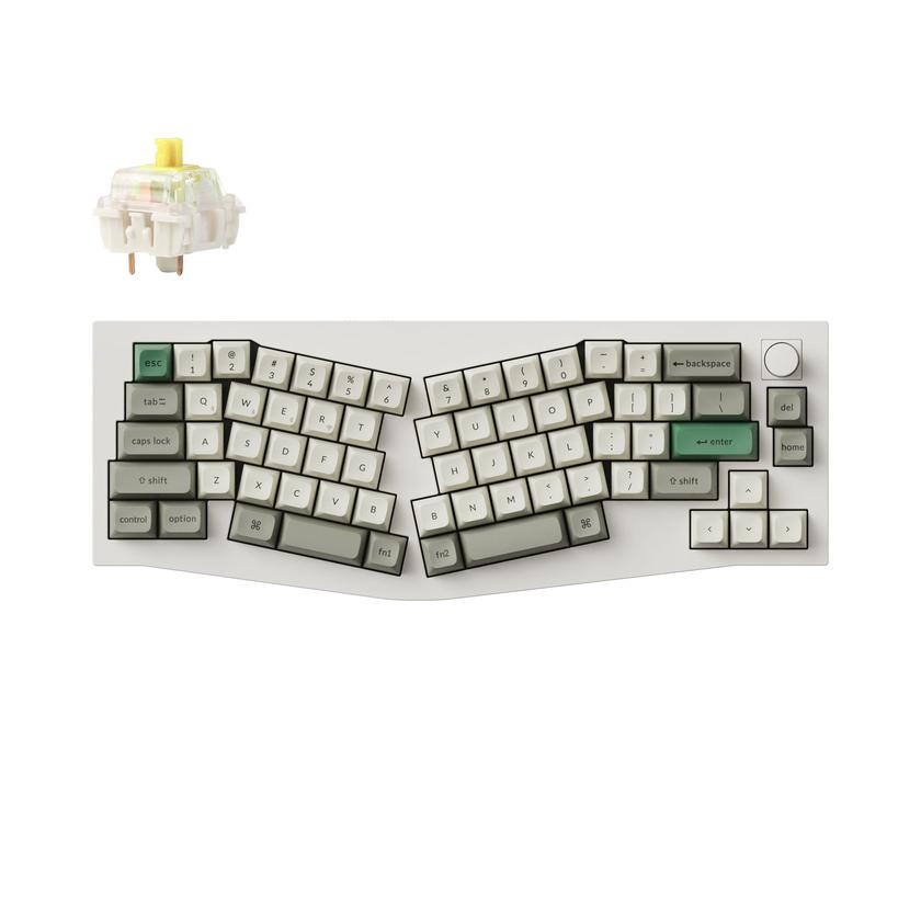 Keychron Q8 Max (Alice Layout) QMK/VIA Wireless Custom Mechanical Keyboard Best Buy