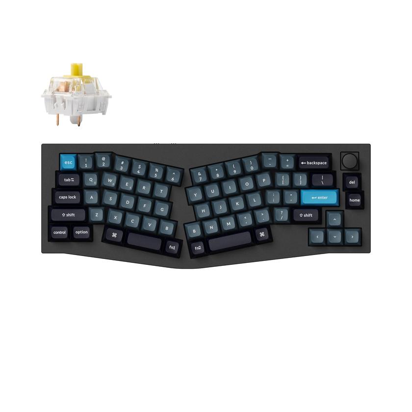 Keychron Q8 Pro (Alice Layout) QMK/VIA Wireless Custom Mechanical Keyboard High Quality