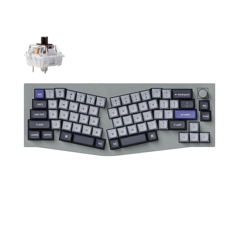 Keychron Q8 Pro (Alice Layout) QMK/VIA Wireless Custom Mechanical Keyboard High Quality