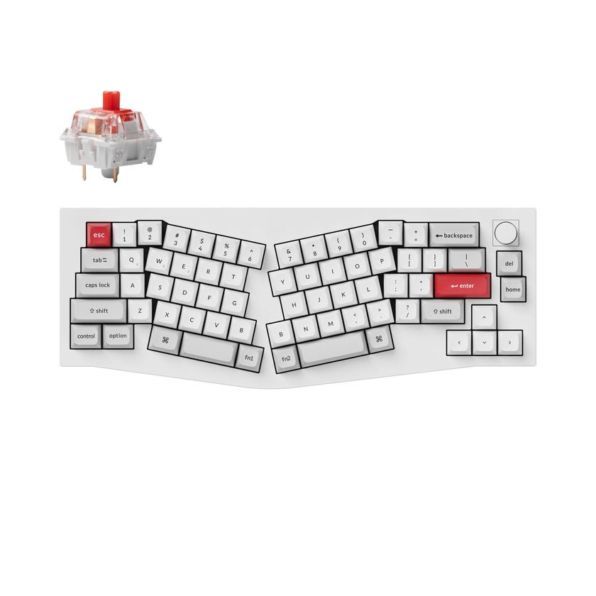 Keychron Q8 Pro (Alice Layout) QMK/VIA Wireless Custom Mechanical Keyboard High Quality