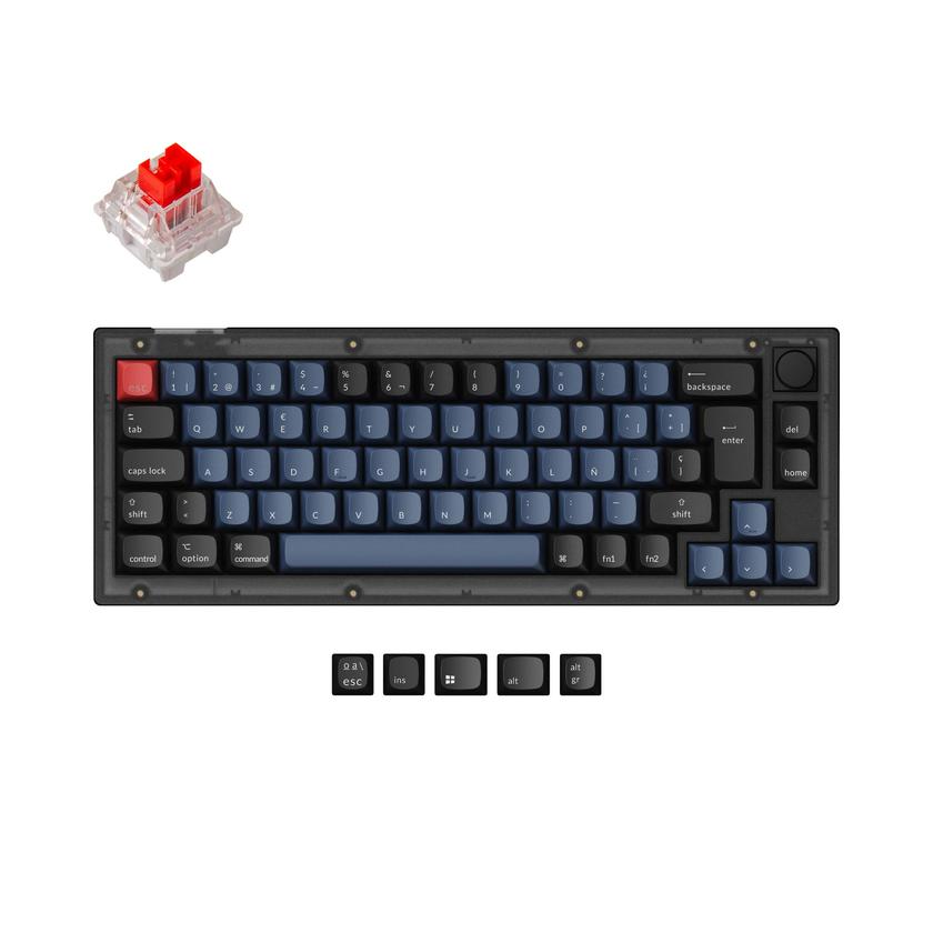 Keychron V2 QMK Custom Mechanical Keyboard ISO Layout Collection Free shipping