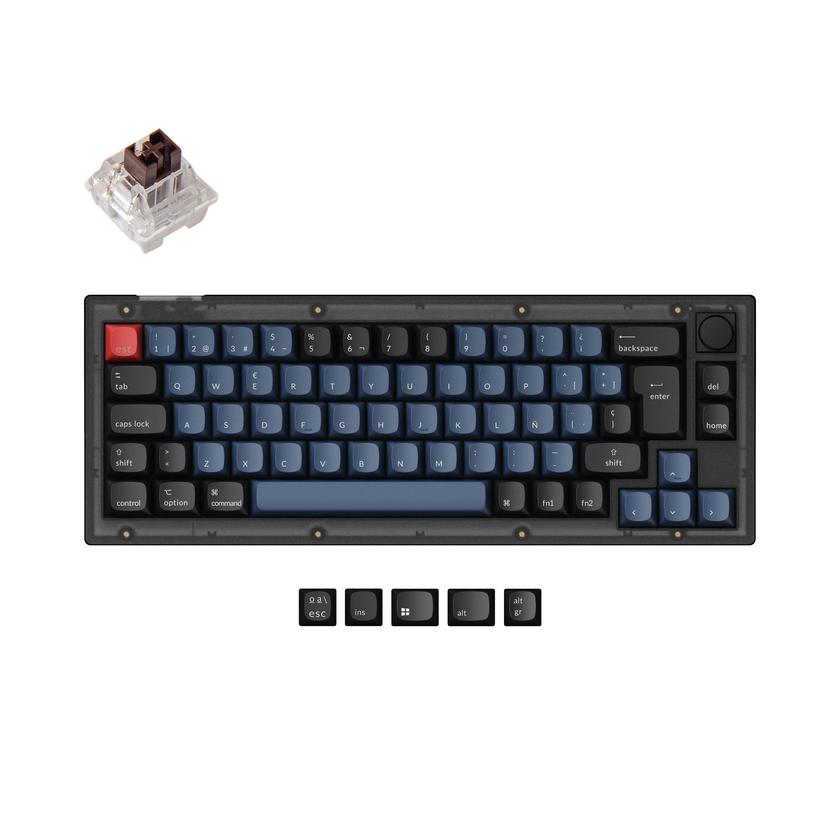 Keychron V2 QMK Custom Mechanical Keyboard ISO Layout Collection Free shipping