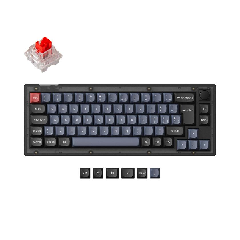 Keychron V2 QMK Custom Mechanical Keyboard ISO Layout Collection Free shipping