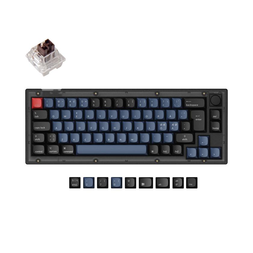 Keychron V2 QMK Custom Mechanical Keyboard ISO Layout Collection Free shipping