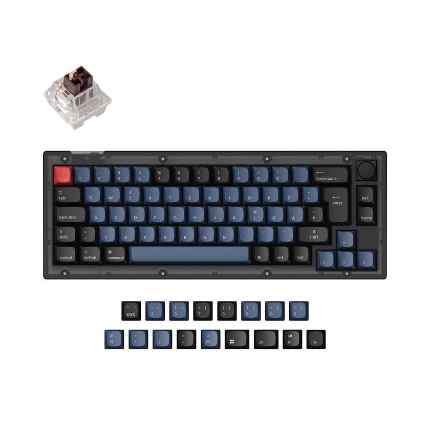 Keychron V2 QMK Custom Mechanical Keyboard ISO Layout Collection Free shipping