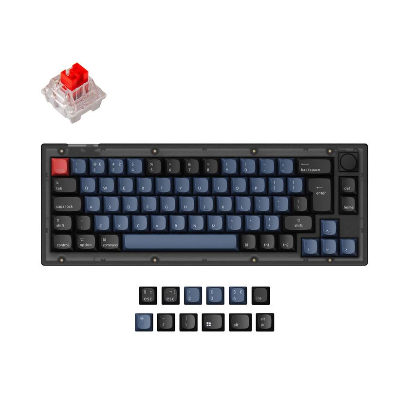 Keychron V2 QMK Custom Mechanical Keyboard ISO Layout Collection Free shipping