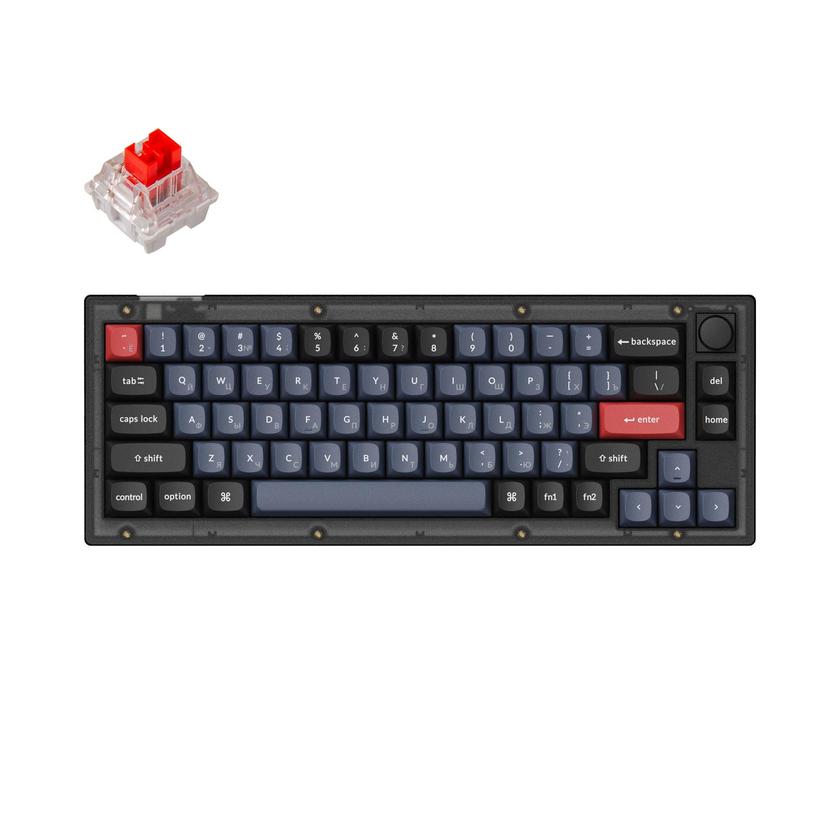 Keychron V2 QMK Custom Mechanical Keyboard Russian Layout Best Price