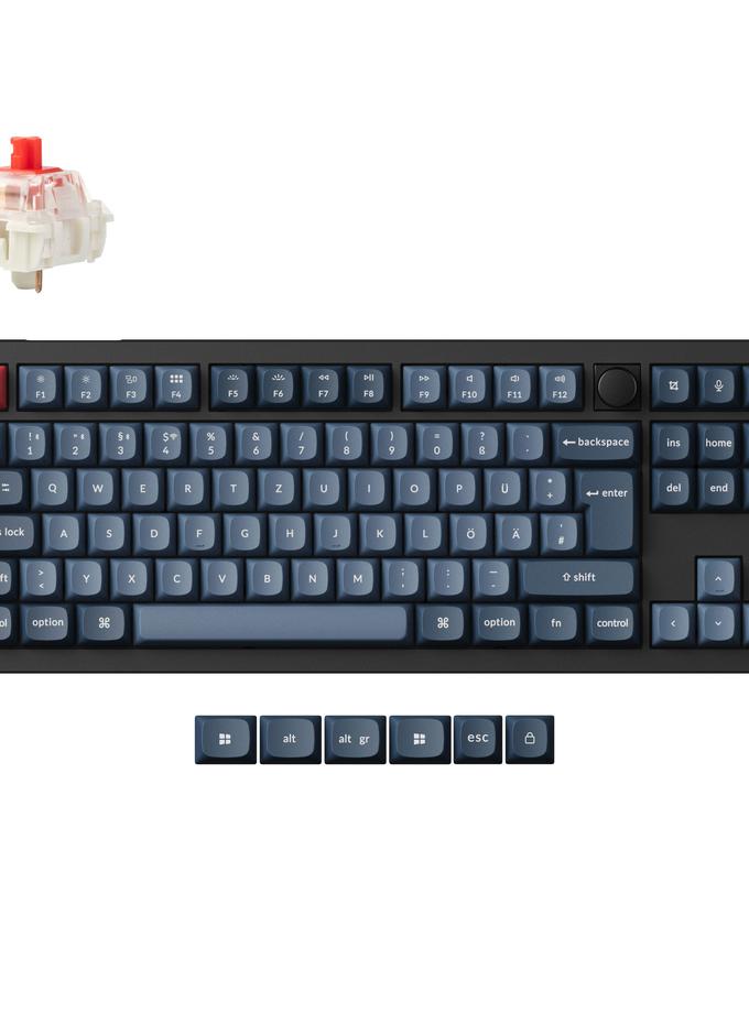 Keychron V3 Max QMK/VIA Wireless Custom Mechanical Keyboard ISO Layout Collection High Quality