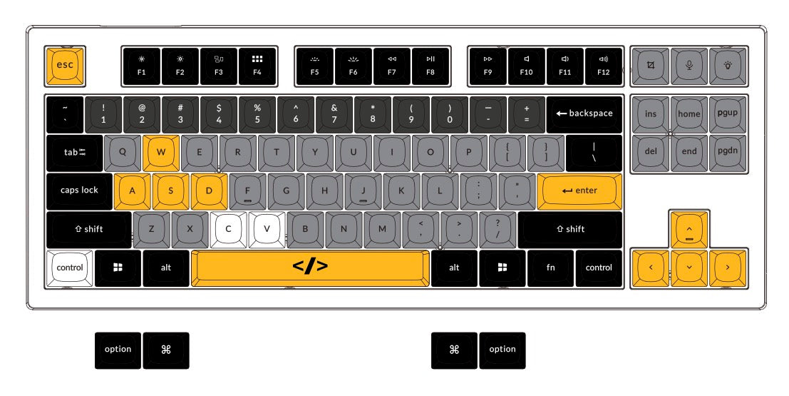 Keychron V3 QMK Custom Mechanical Keyboard - Custom order For Sale