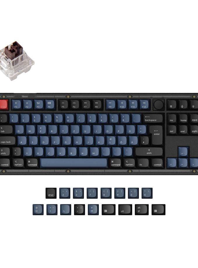 Keychron V3 QMK Custom Mechanical Keyboard ISO Layout Collection Best Price