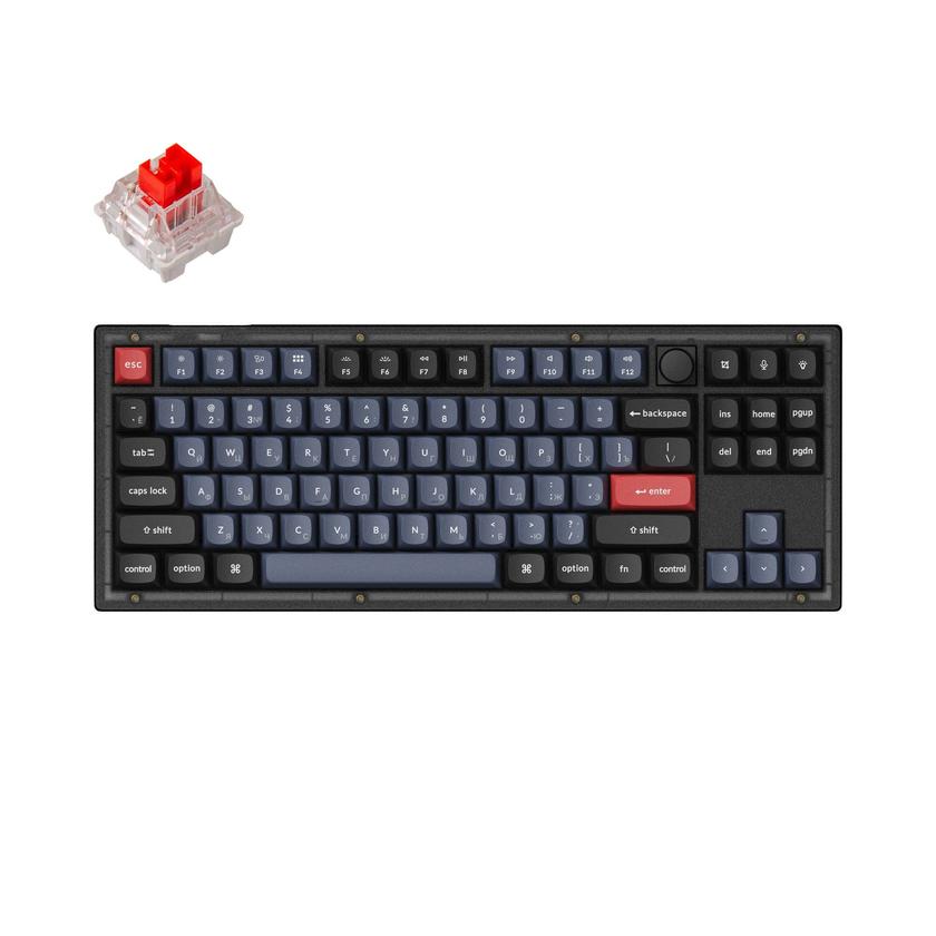 Keychron V3 QMK Custom Mechanical Keyboard Russian Layout High Quality