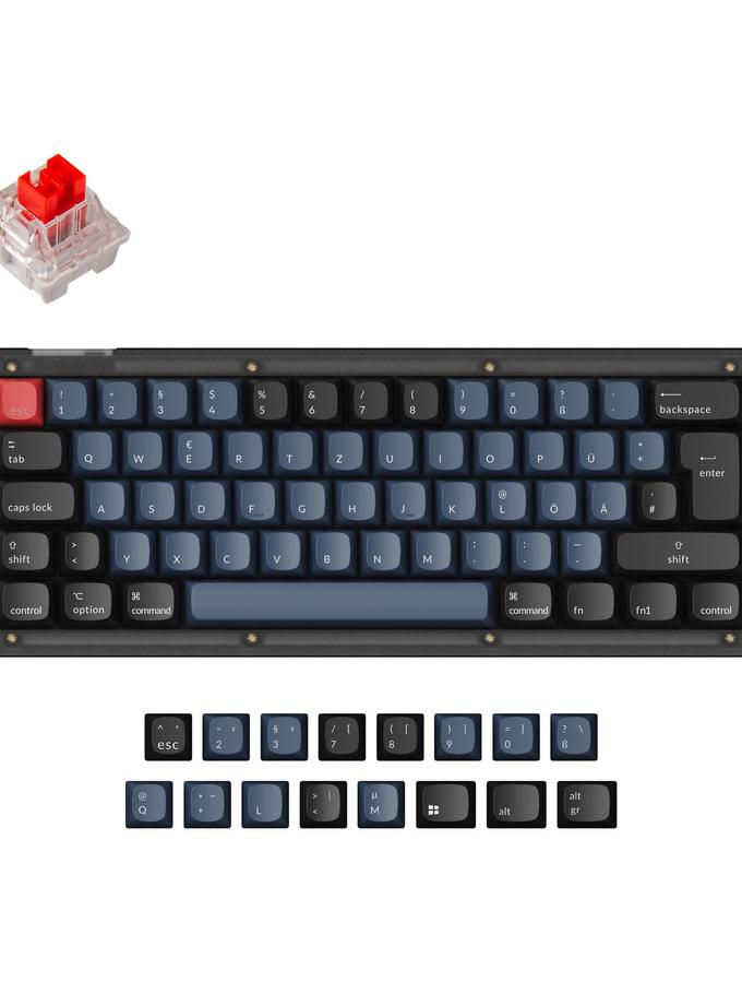 Keychron V4 QMK Custom Mechanical Keyboard ISO Layout Collection Best Buy