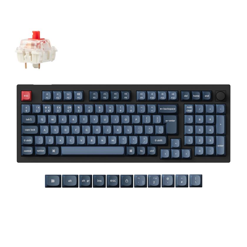 Keychron V5 Max QMK Wireless Custom Mechanical Keyboard ISO Layout Collection New Arrival