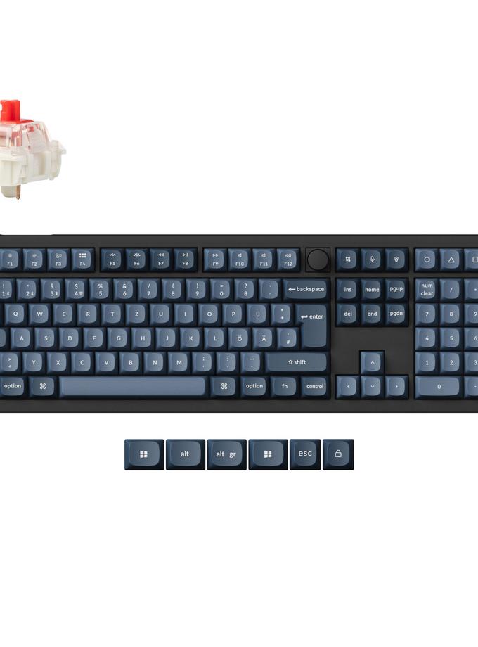 Keychron V6 Max QMK Wireless Custom Mechanical Keyboard ISO Layout Collection Best Seller