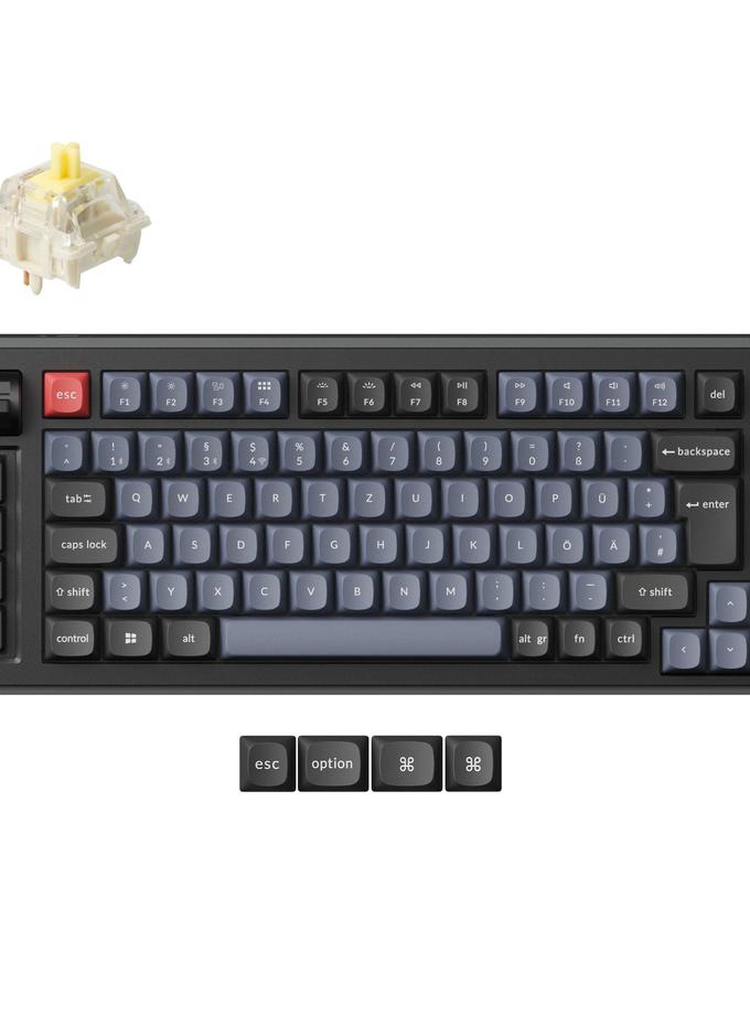 Lemokey L1 QMK Wireless Custom Mechanical Keyboard ISO Layout Collection Same Day Delivery