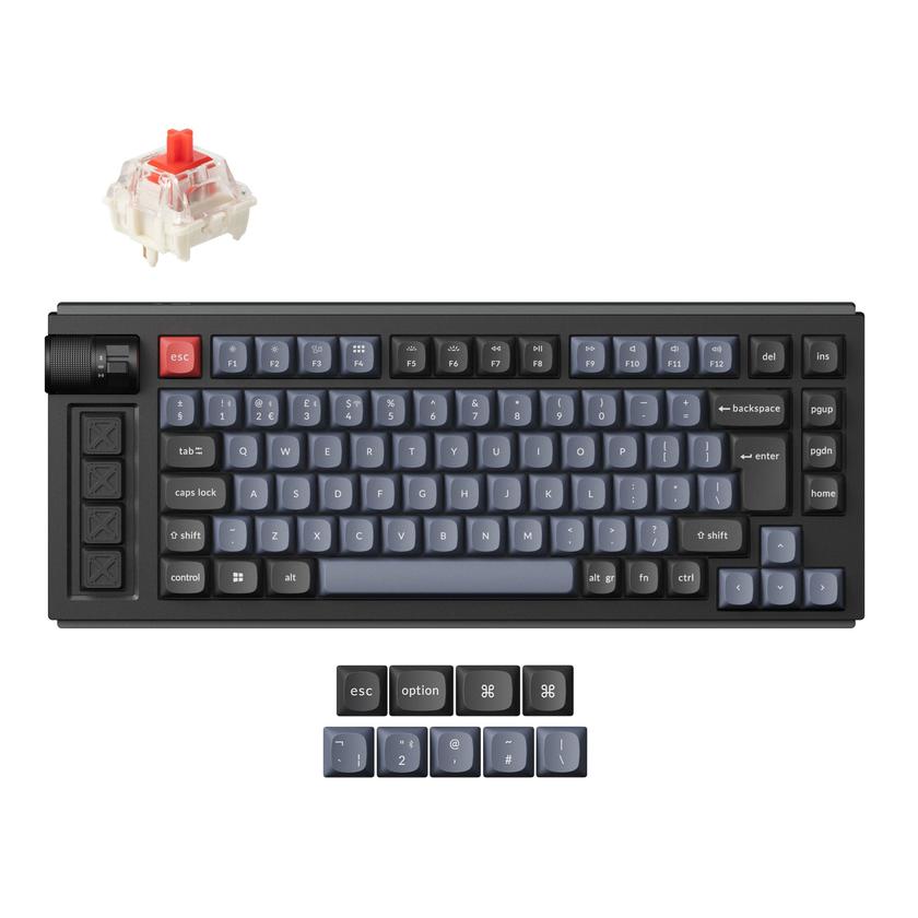 Lemokey L1 QMK Wireless Custom Mechanical Keyboard ISO Layout Collection Same Day Delivery