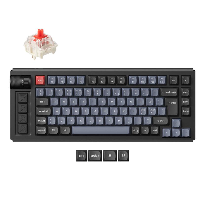 Lemokey L1 QMK Wireless Custom Mechanical Keyboard ISO Layout Collection Same Day Delivery