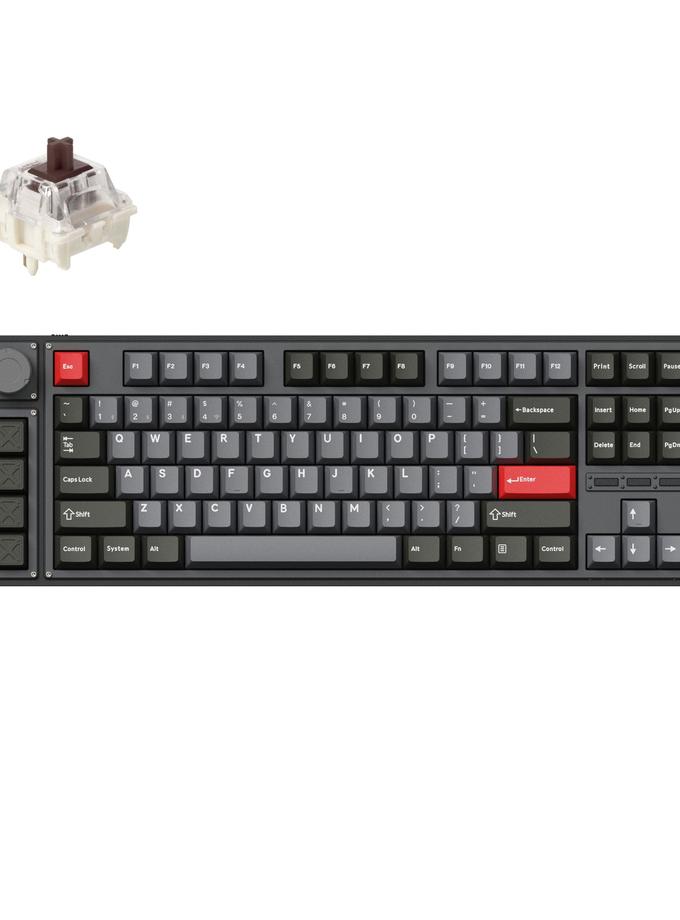 Lemokey L3 QMK/VIA Wireless Custom Mechanical Keyboard New Arrival