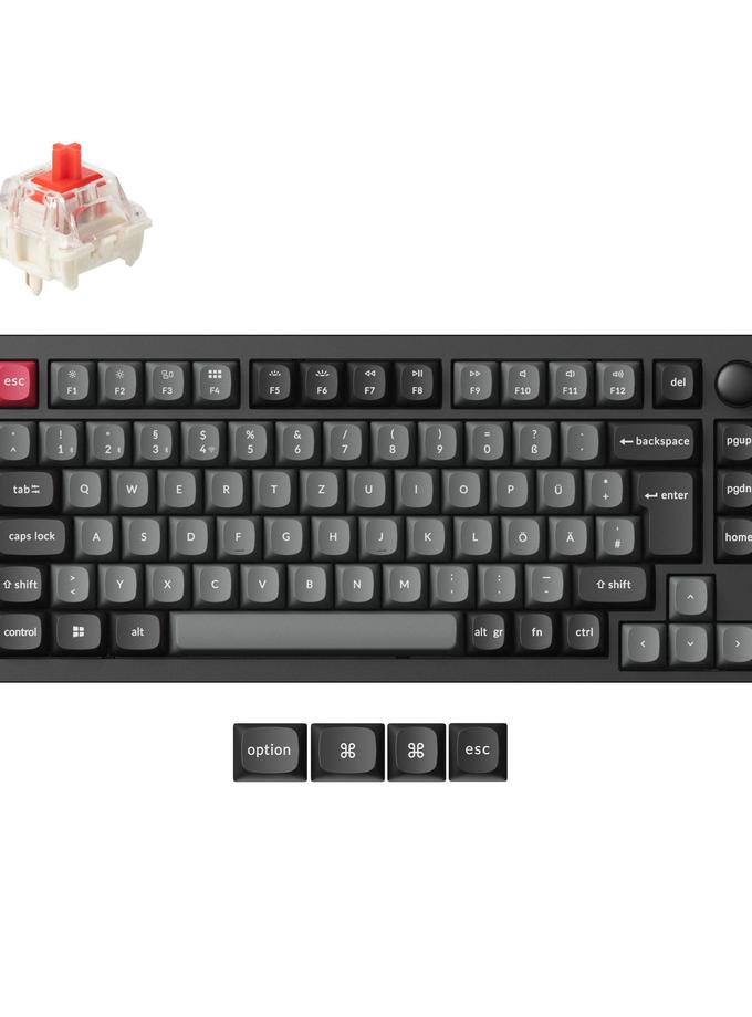 Lemokey P1 QMK Wireless Custom Mechanical Keyboard ISO Layout Collection Same Day Delivery