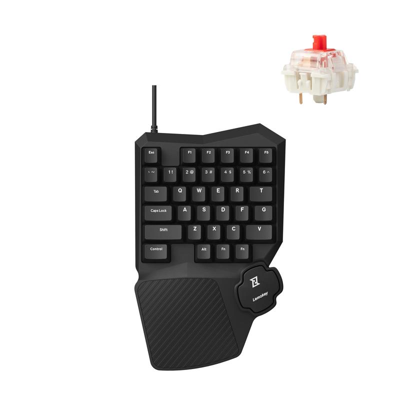 Lemokey X0 QMK Wired Mechanical Gaming Keypad On Sale