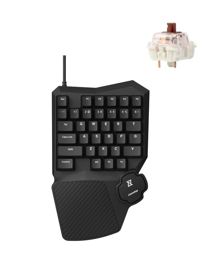 Lemokey X0 QMK Wired Mechanical Gaming Keypad On Sale