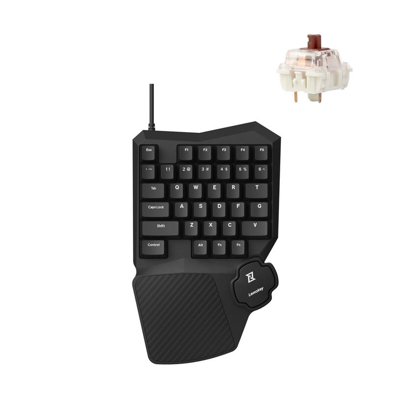 Lemokey X0 QMK Wired Mechanical Gaming Keypad On Sale