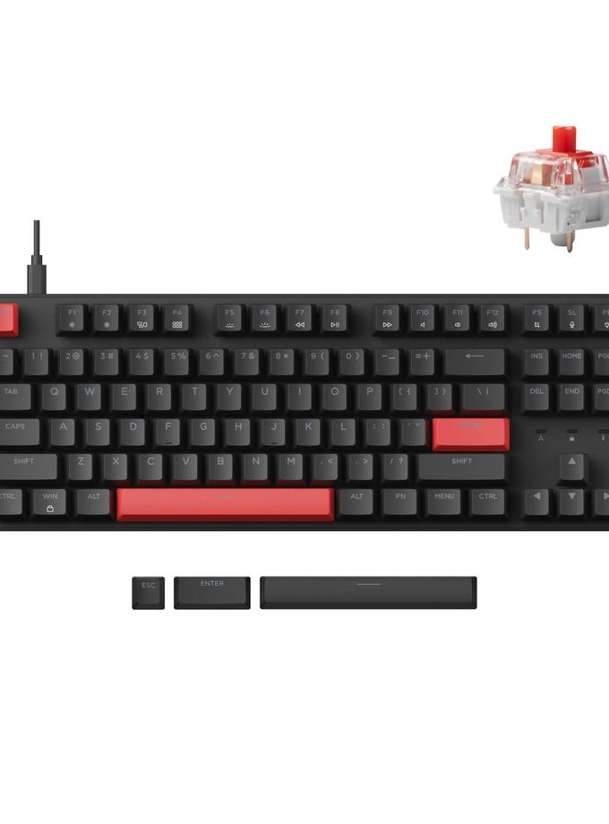 Lemokey X1 QMK/VIA Wired Mechanical Keyboard Best Seller