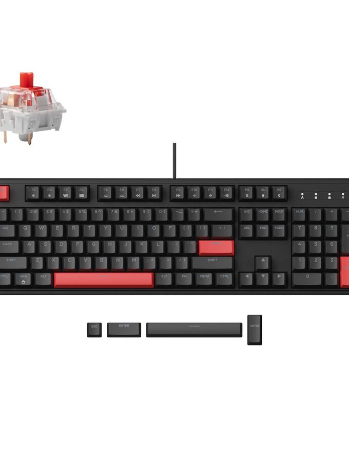 Lemokey X3 QMK/VIA Wired Mechanical Keyboard New Arrival