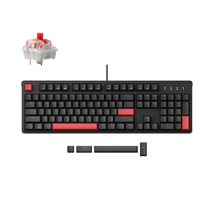 Lemokey X3 QMK/VIA Wired Mechanical Keyboard New Arrival