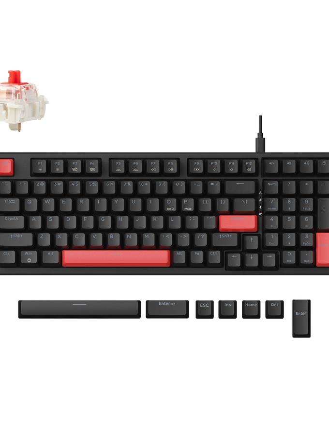 Lemokey X5 QMK Wired Mechanical Keyboard New Arrival