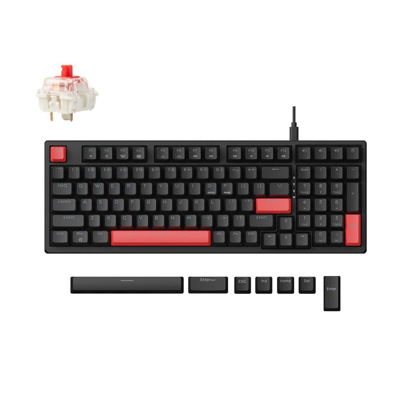 Lemokey X5 QMK Wired Mechanical Keyboard New Arrival