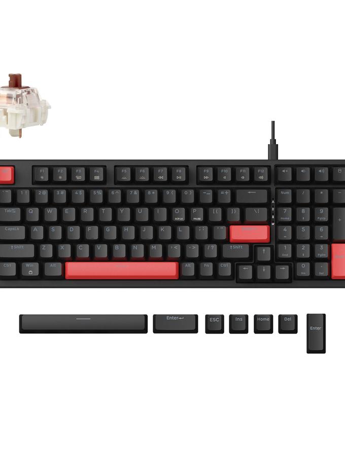 Lemokey X5 QMK Wired Mechanical Keyboard New Arrival