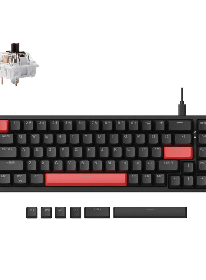 Lemokey X6 QMK Wired Mechanical Keyboard New Arrival