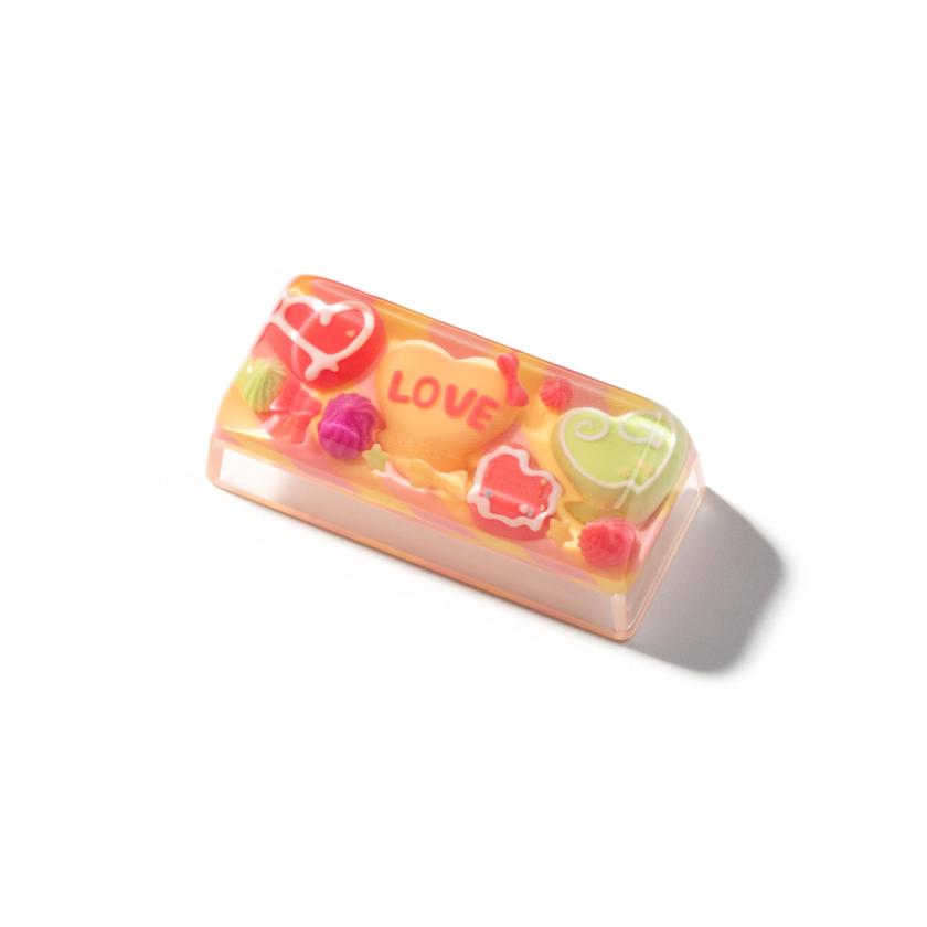 Loveheart Resin Artisan Keycap New Arrival