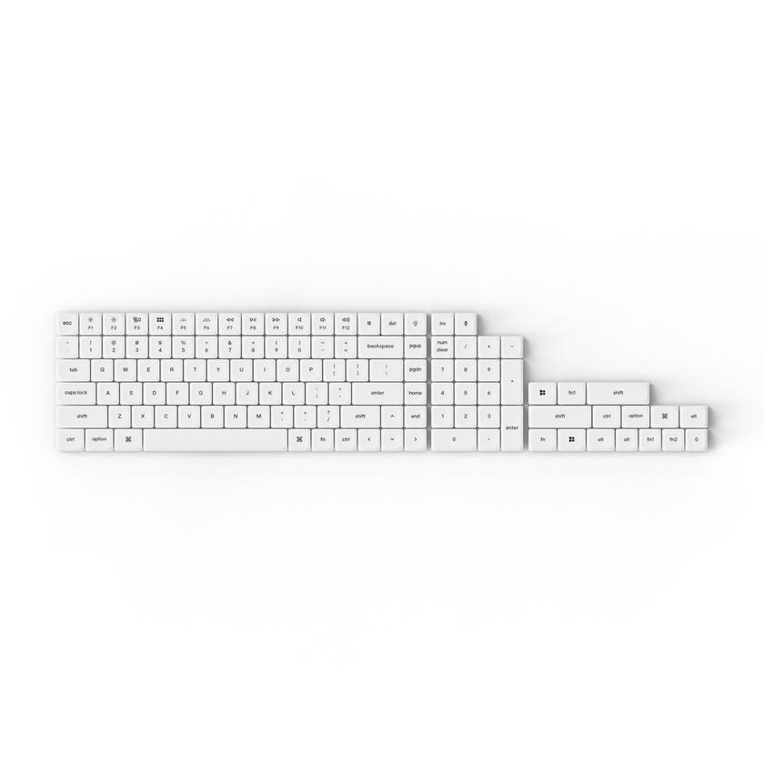 Low Profile Double Shot PBT LSA Keycap Set Version 1 On Sale