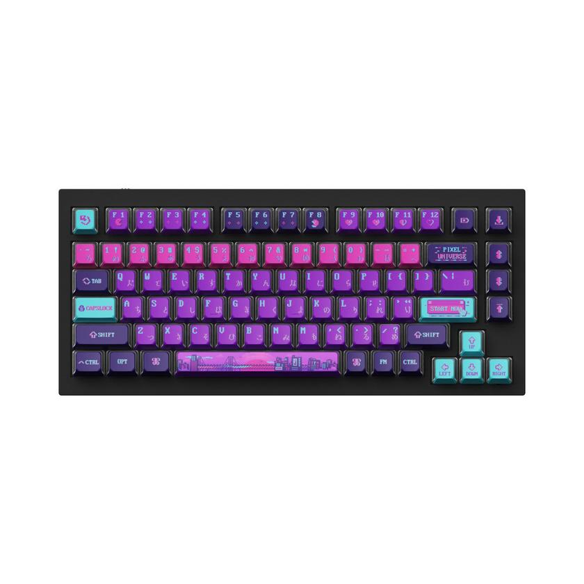 OEM Dye-Sub PBT Full Set Keycap Set - Pixel Universe New Arrival