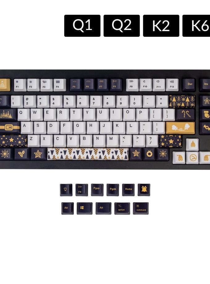 OEM Dye-Sub PBT Keycap Set - Christmas Gift Best Buy