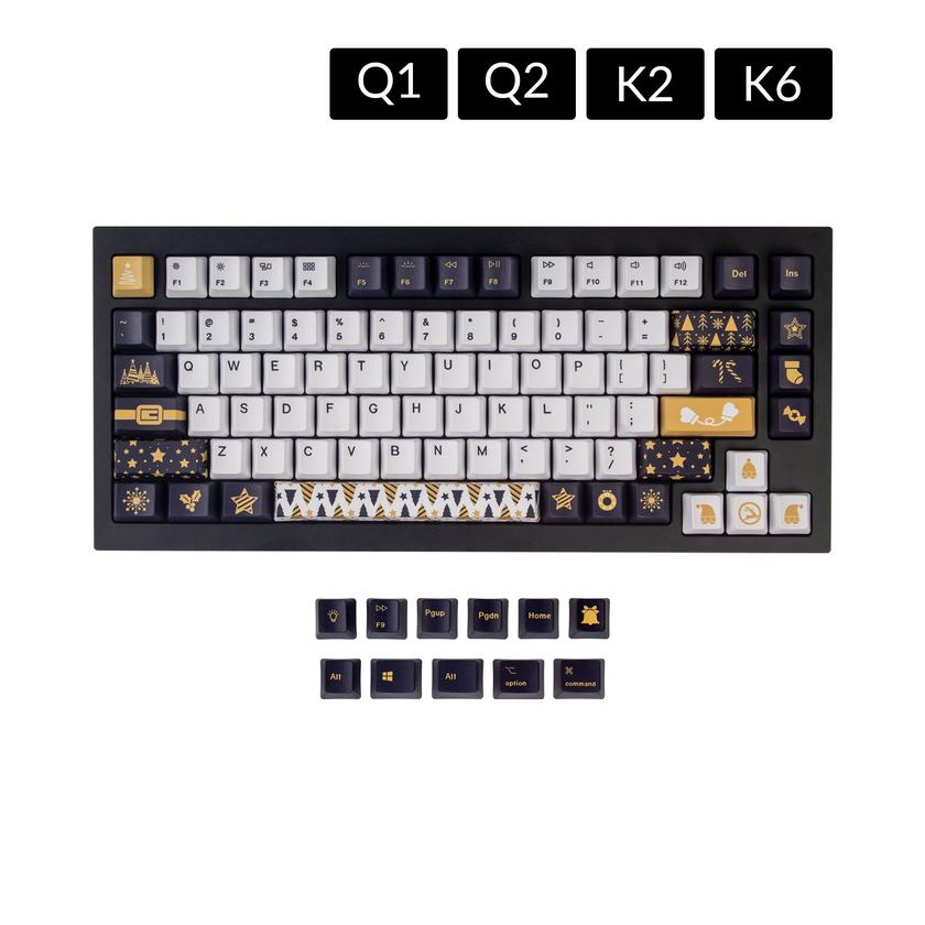 OEM Dye-Sub PBT Keycap Set - Christmas Gift Best Buy