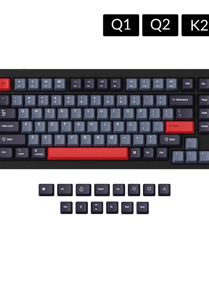 OEM Dye-Sub PBT Keycap Set - Dolch Red Best Price