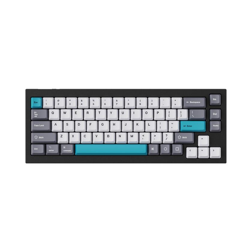 OEM Dye-Sub PBT Keycap Set - Grey White Blue Best Seller