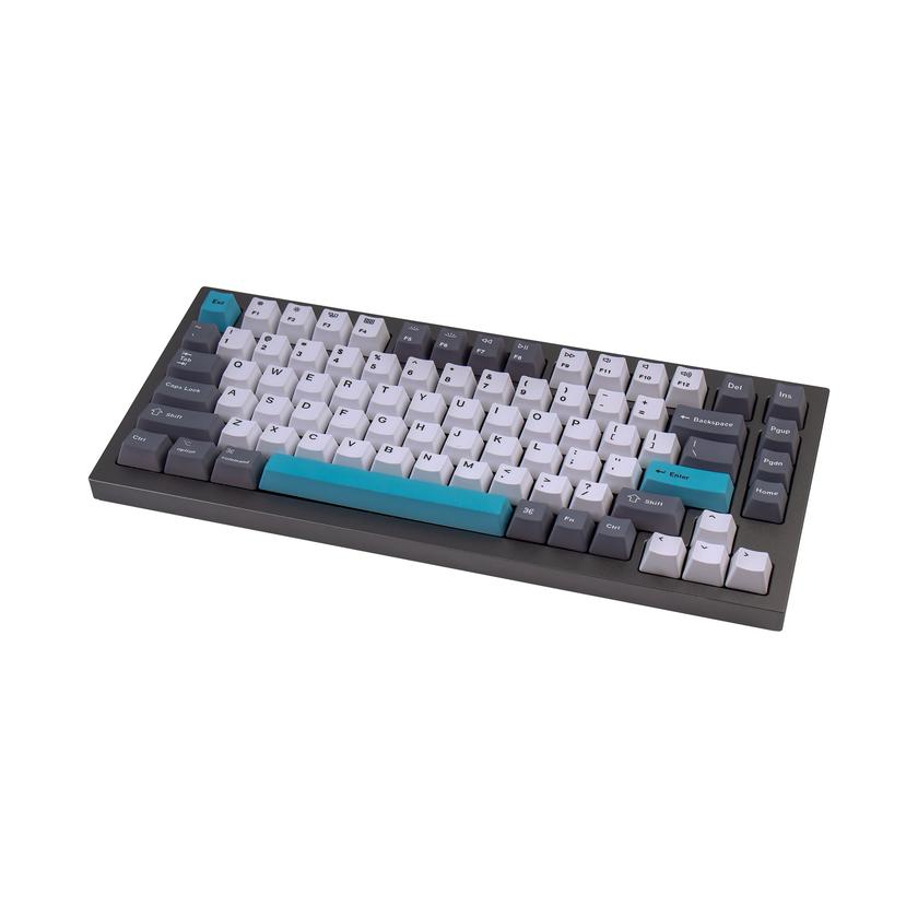 OEM Dye-Sub PBT Keycap Set - Grey White Blue Best Seller