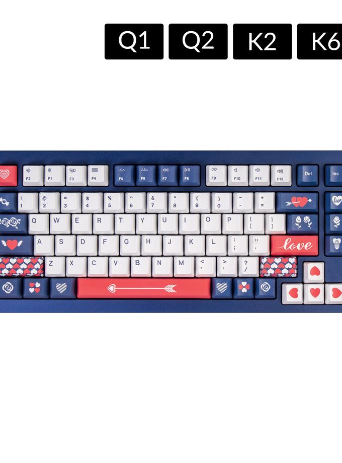 OEM Dye-Sub PBT Keycap Set - Love Best Buy