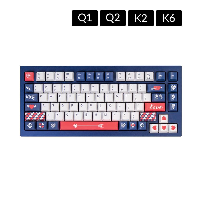 OEM Dye-Sub PBT Keycap Set - Love Best Buy