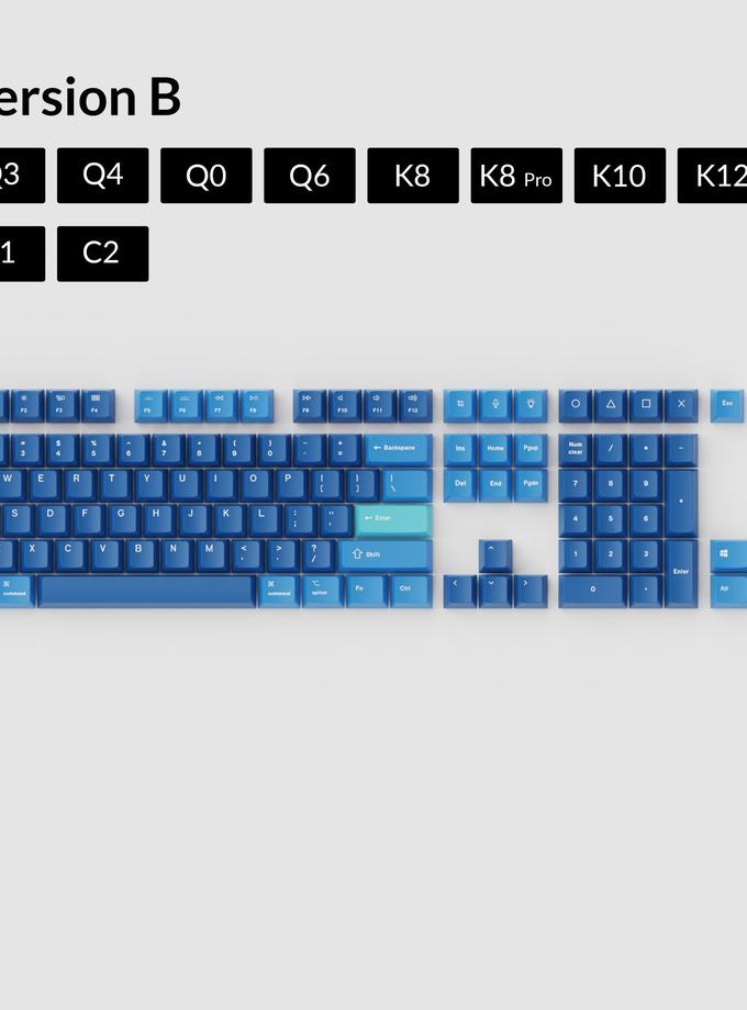 OEM Dye-Sub PBT Keycap Set - Ocean Best Buy