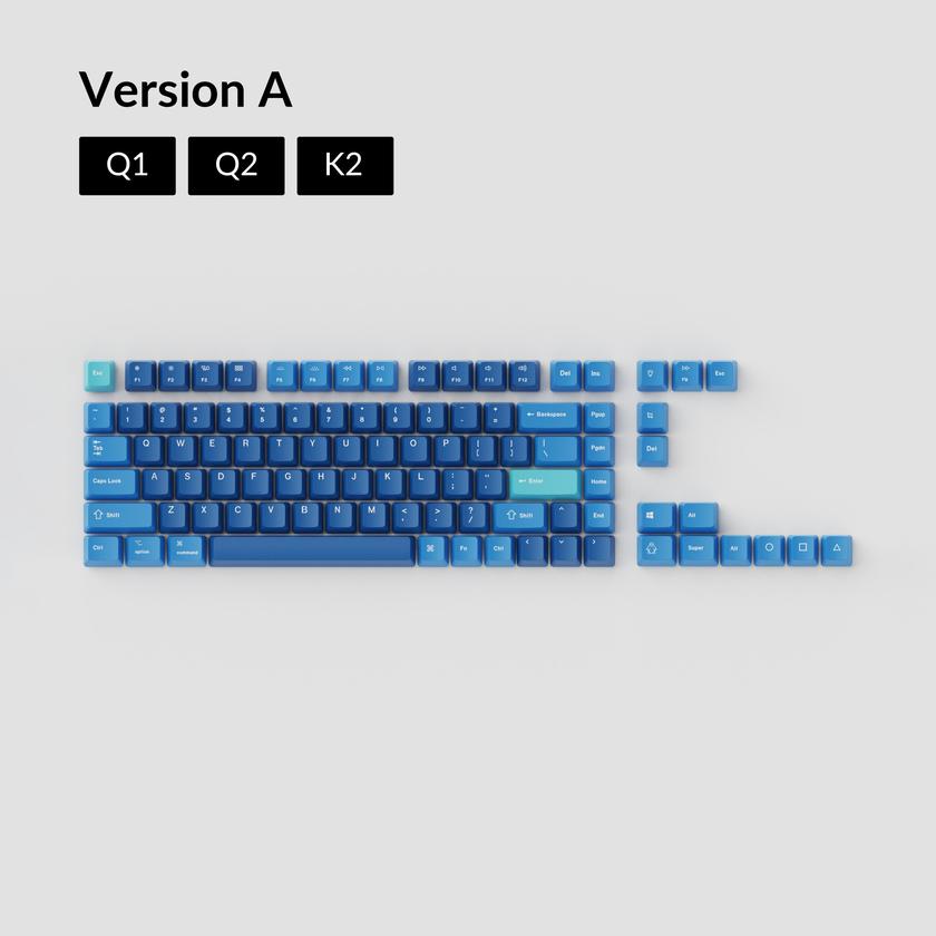 OEM Dye-Sub PBT Keycap Set - Ocean Best Buy